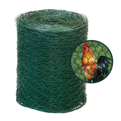 SLS SUPPLY FLORA roll front view showing compact green mesh and length benefit