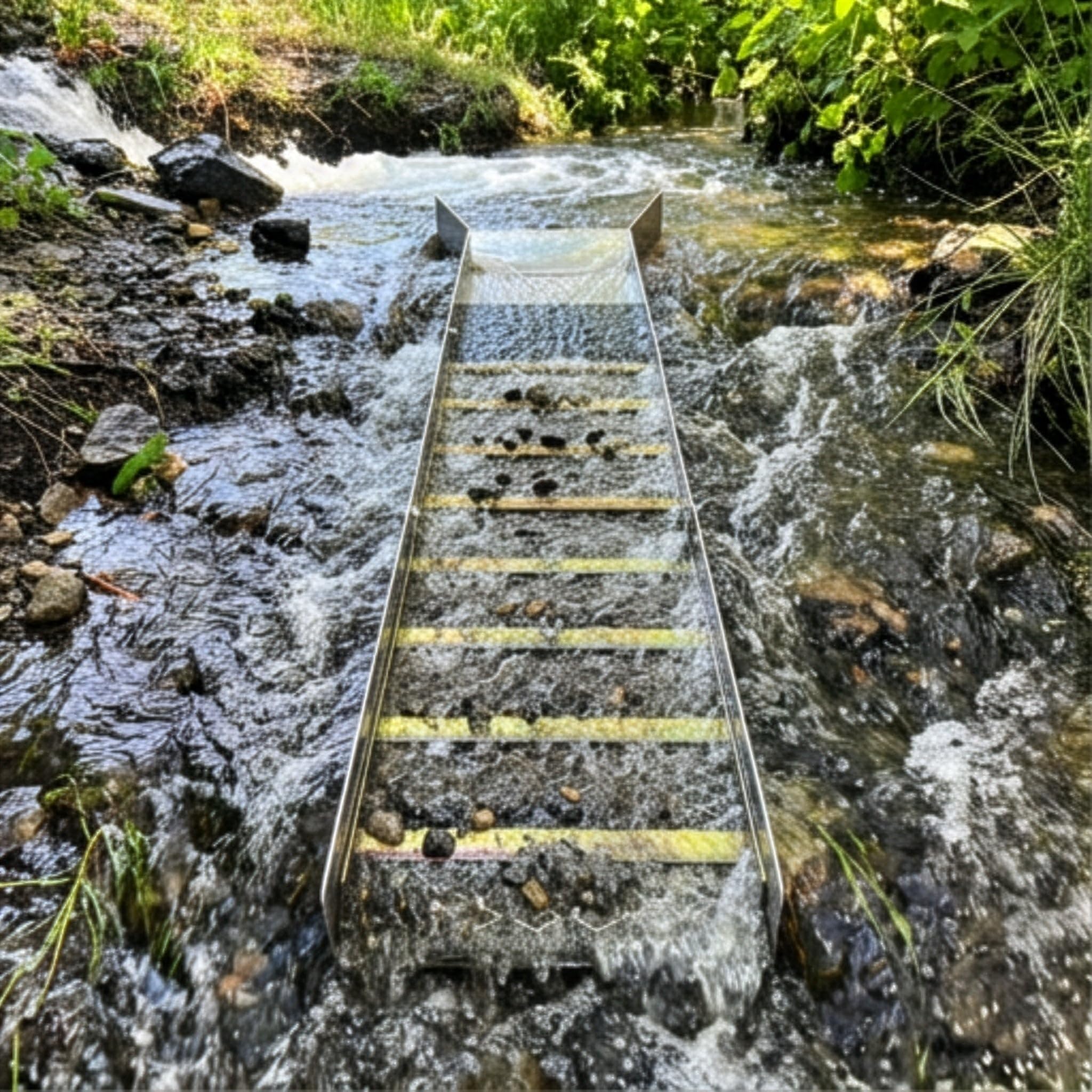 Sluice Fox rock pick hammer detail breaking compact gravel with control