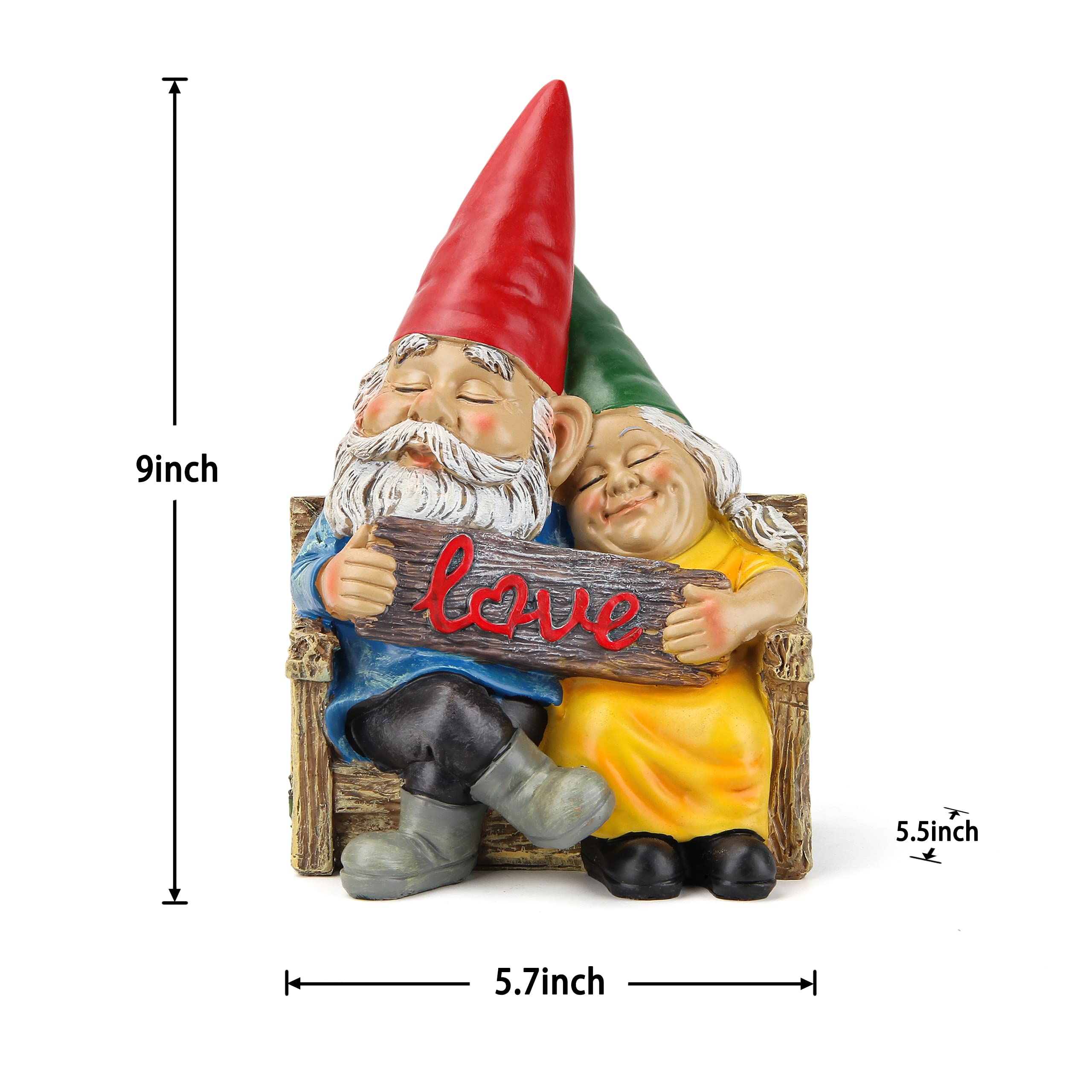 Smadeer gnomes side profile highlighting stable bench base and balance