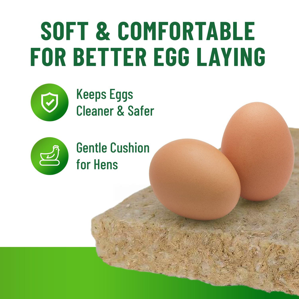 Small Pet Select pad placed inside a nesting box providing comfy laying surface
