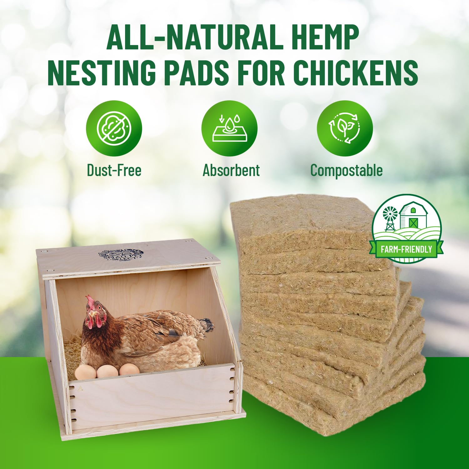 Small Pet Select close-up hemp texture highlighting absorbent, cushioned fibers