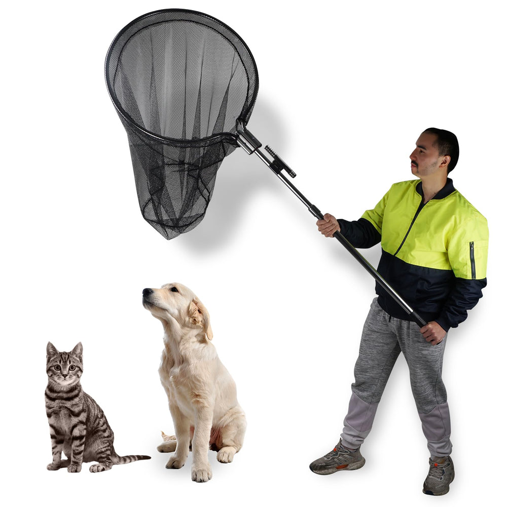 Smarkey front view of animal catcher showing whole tool for clear identification and benefit