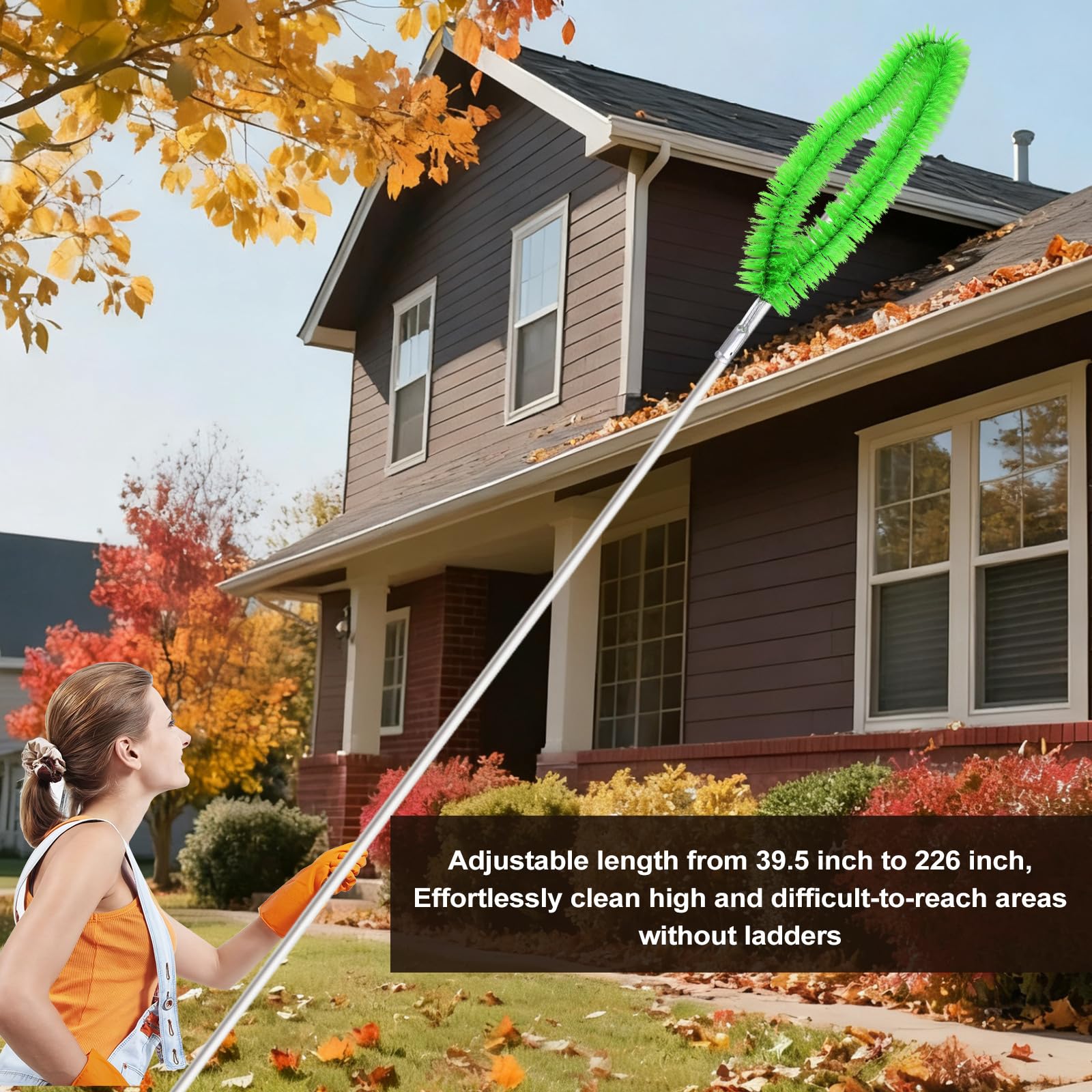 Smarkey removing cobwebs from ceiling fan for cleaner indoor air