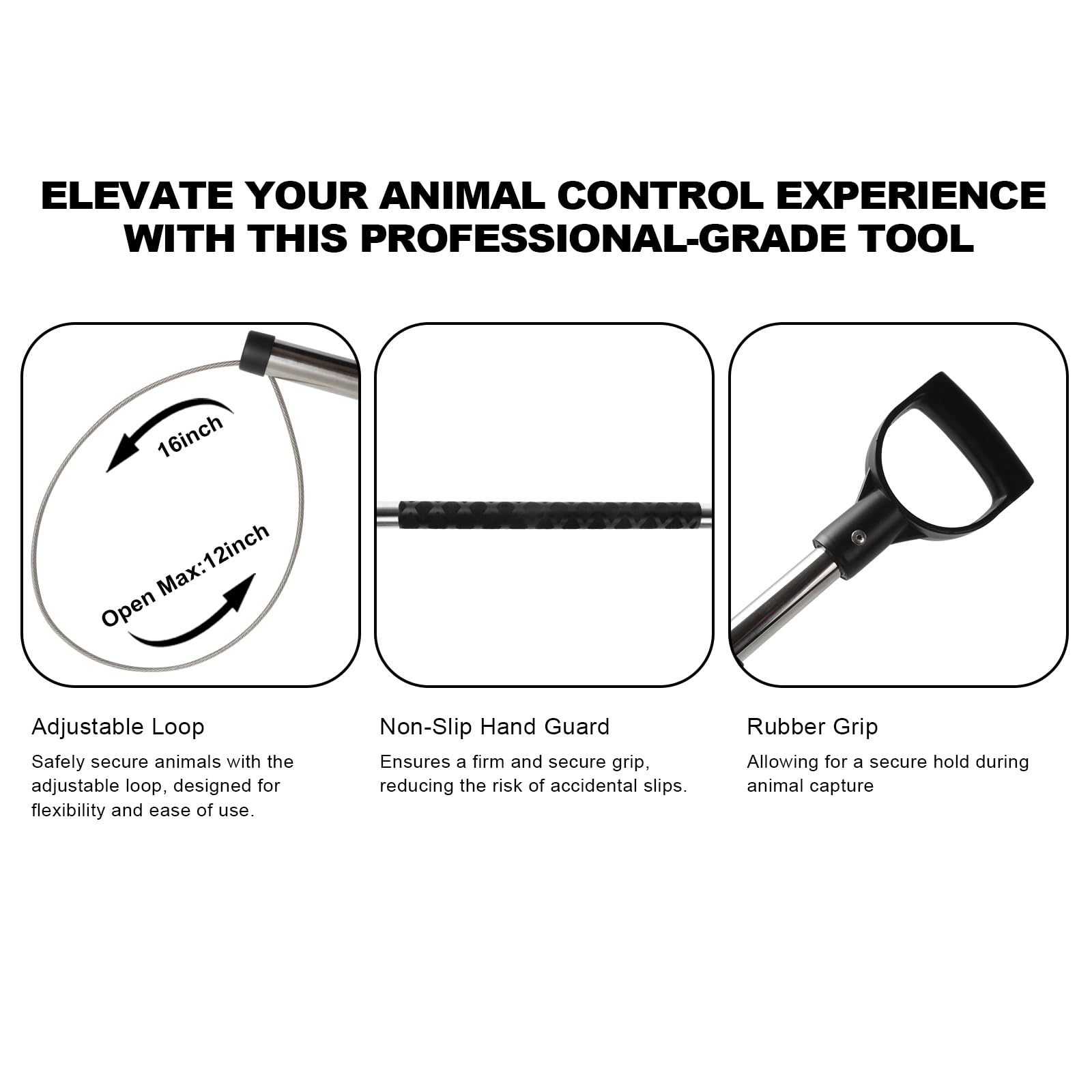 Smarkey in-use rescue scenario with handler maintaining safe distance
