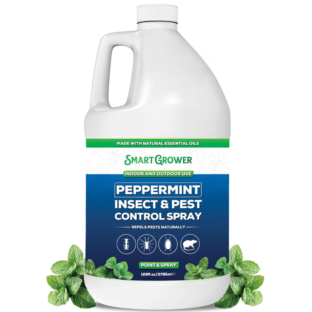 Smart Grower front label view showing 128oz bottle and product benefit