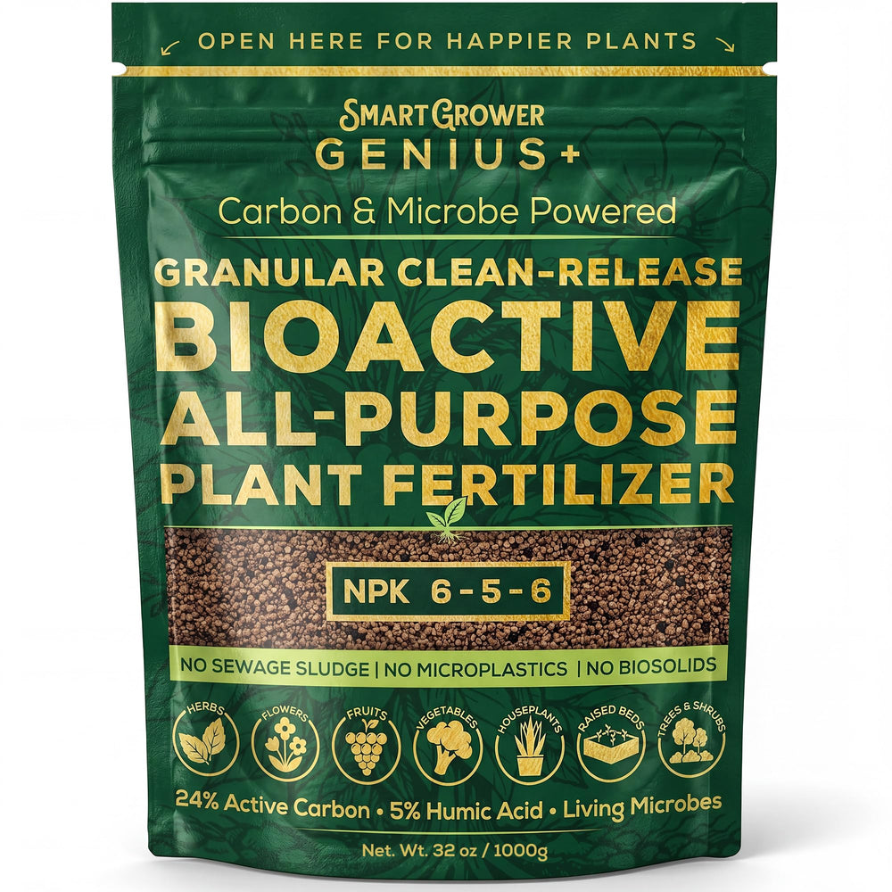 Smart Grower front packaging showing 1kg bag and product benefits