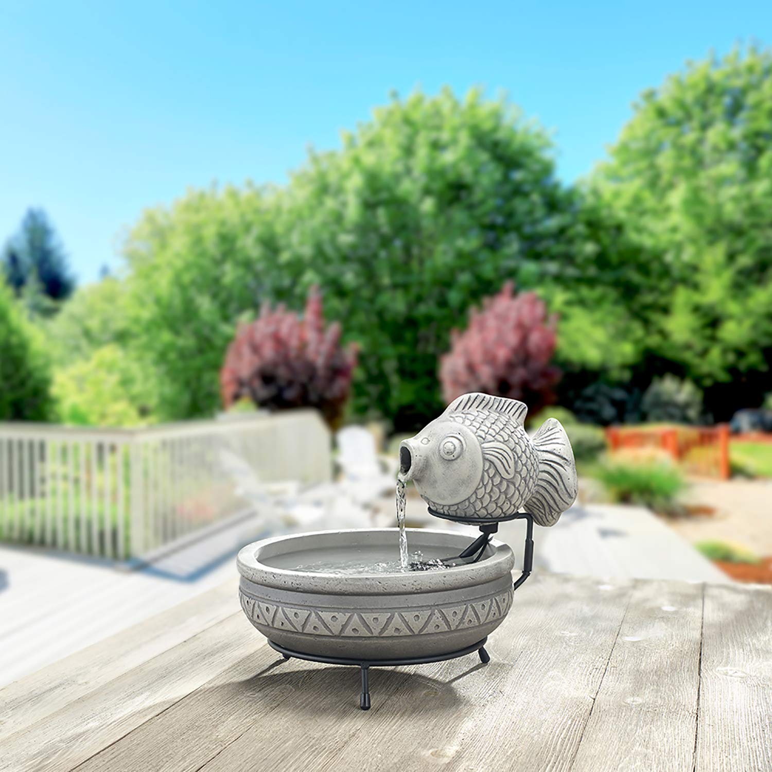 Smart Solar Marin side profile displaying compact footprint, fits small patios and balconies