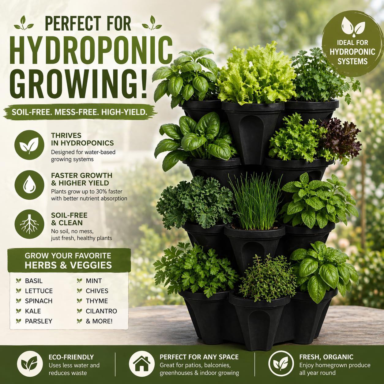 smart spring close-up showing soil depth for healthier roots and strong plant growth