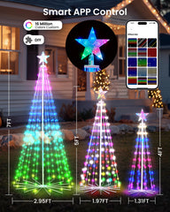 SmartDawn close-up of RGB LEDs highlighting color variety and clarity