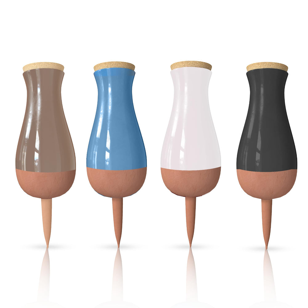 SMARTILIVING front view of terracotta ollas showing clean design and durability
