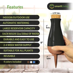 SMARTILIVING olla installed in a pot demonstrating hidden low-profile benefit