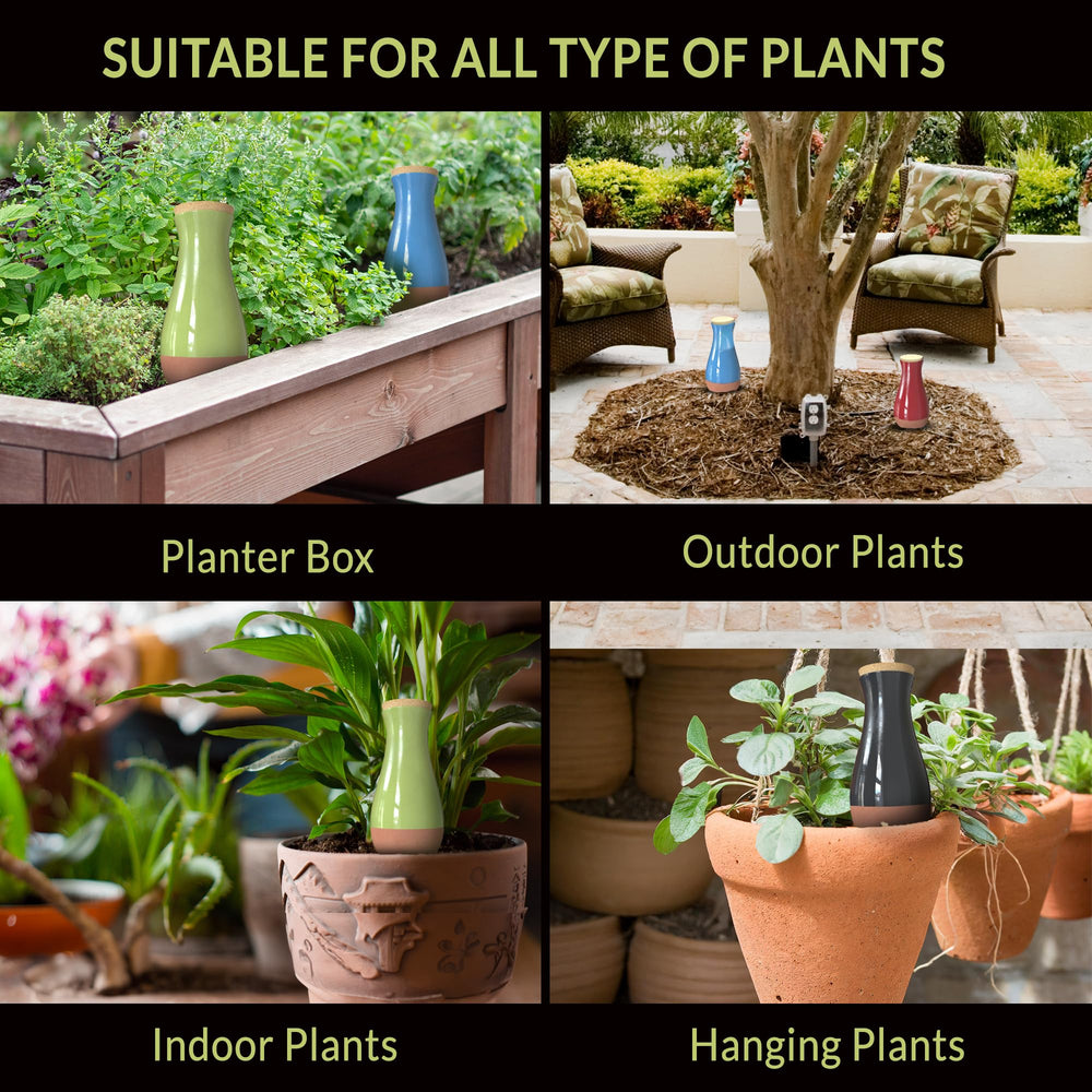 SMARTILIVING bulbs placed in a kitchen herb collection providing low-maintenance freshness