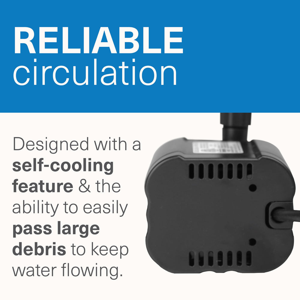 Smartpond product label with specs and warranty for buyer confidence and clarity