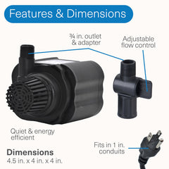 Smartpond side profile highlighting robust build and long-lasting outdoor reliability