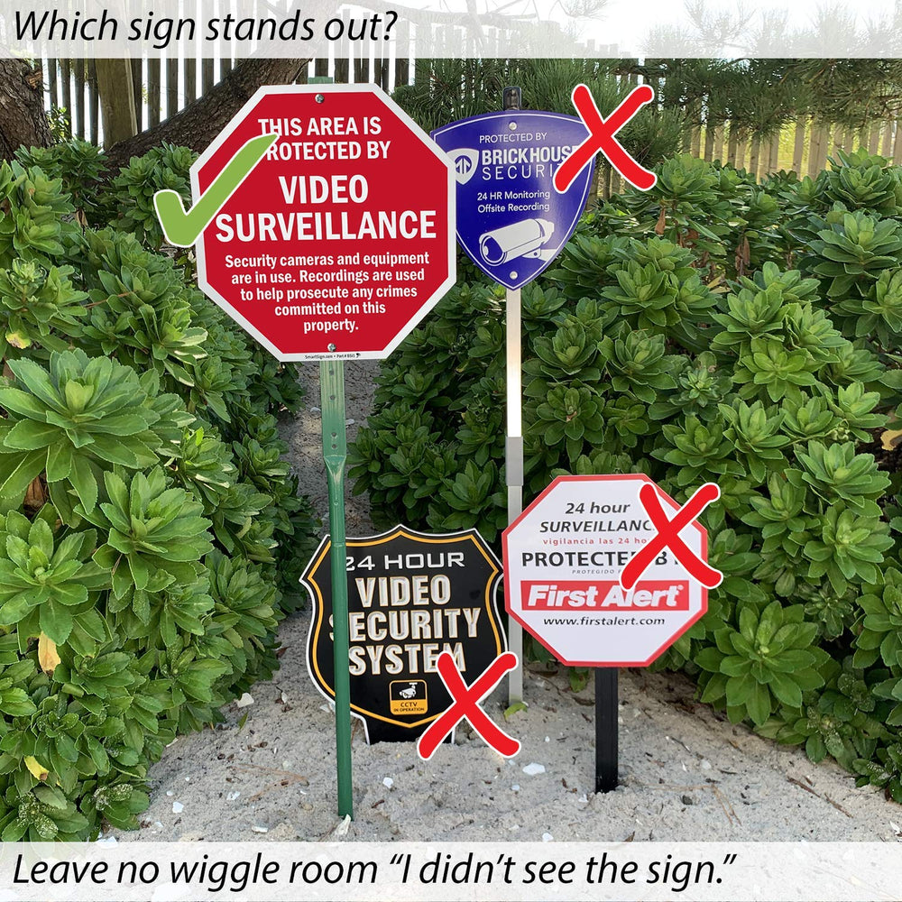 SmartSign close-up of laminated surface protecting graphics and weather resistance