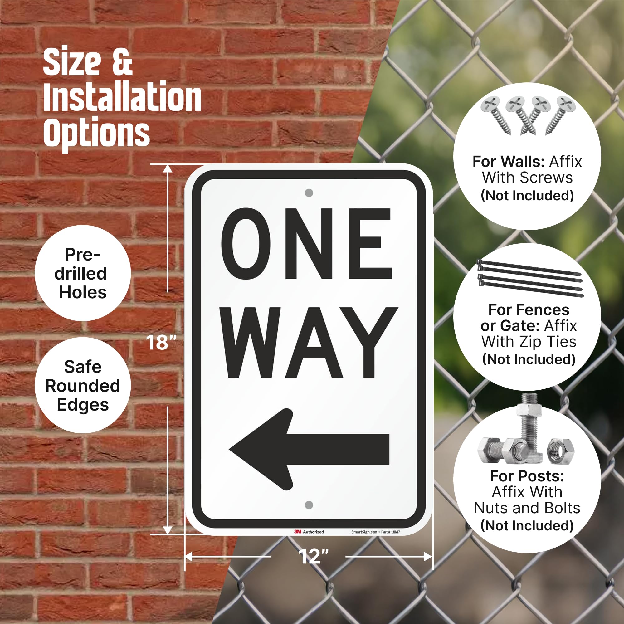 SmartSign laminated surface resisting graffiti for easier maintenance