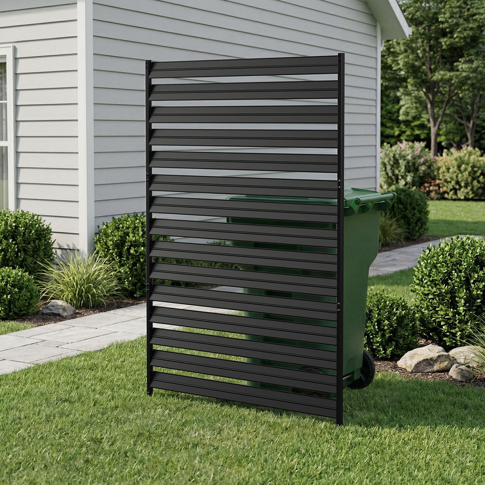 SMARTSTANDARD front view panel showing modern privacy and neat yard appearance