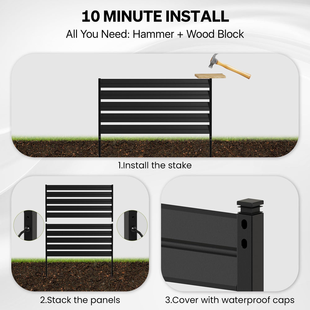 SMARTSTANDARD panel in patio setting improving aesthetics and privacy for outdoor living