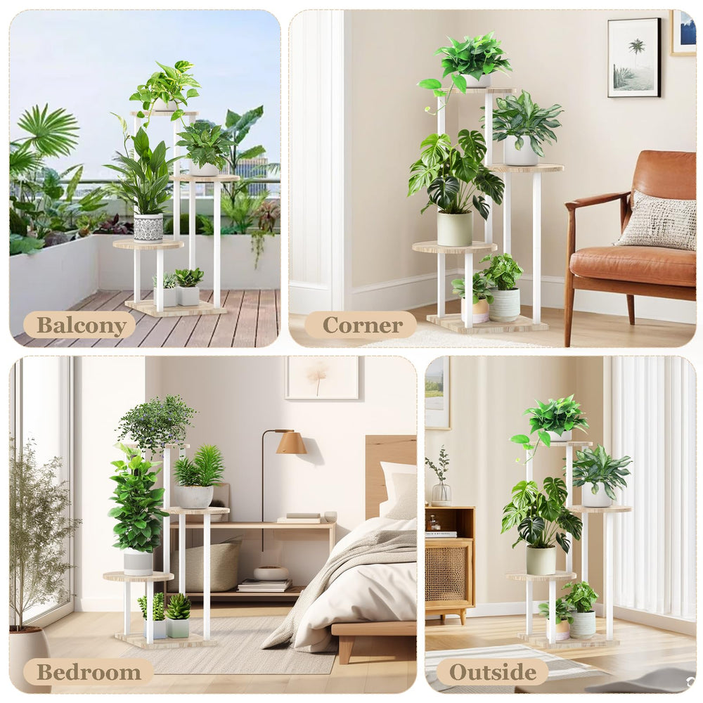 SMFANLIN styled with frames and figurines showing versatile display and decor enhancement