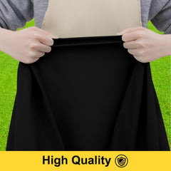 Smiry bench cover detail showing reinforced seam and durable polyester fabric