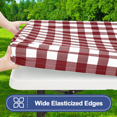 Smiry close-up of waterproof fabric texture showing easy-clean benefit
