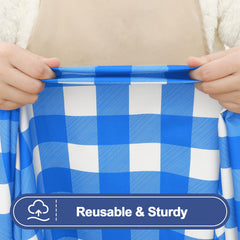 Smiry in-use backyard picnic demonstrating spill protection