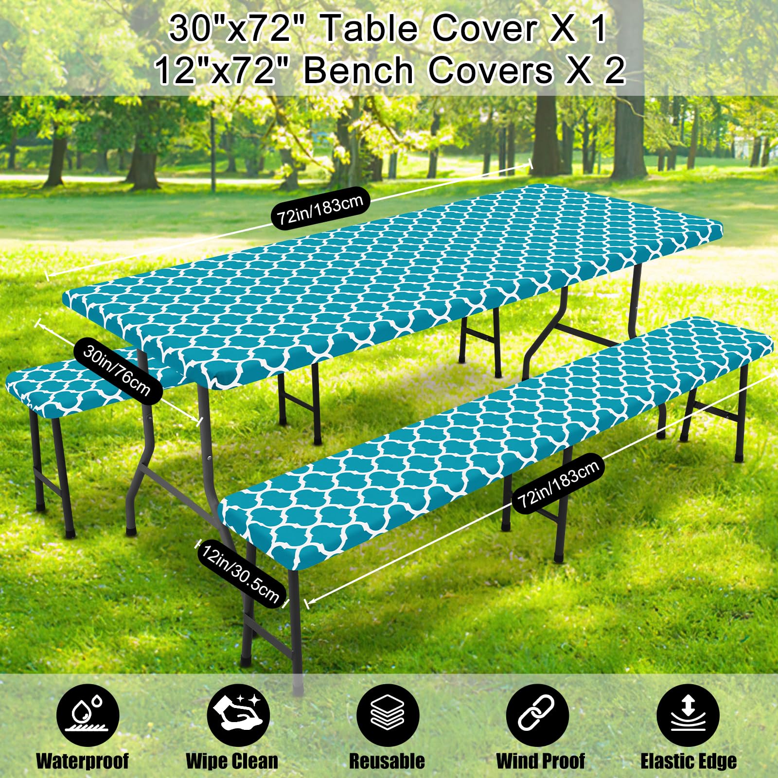 Smiry lifestyle patio dinner setup showing elegant look and outdoor durability