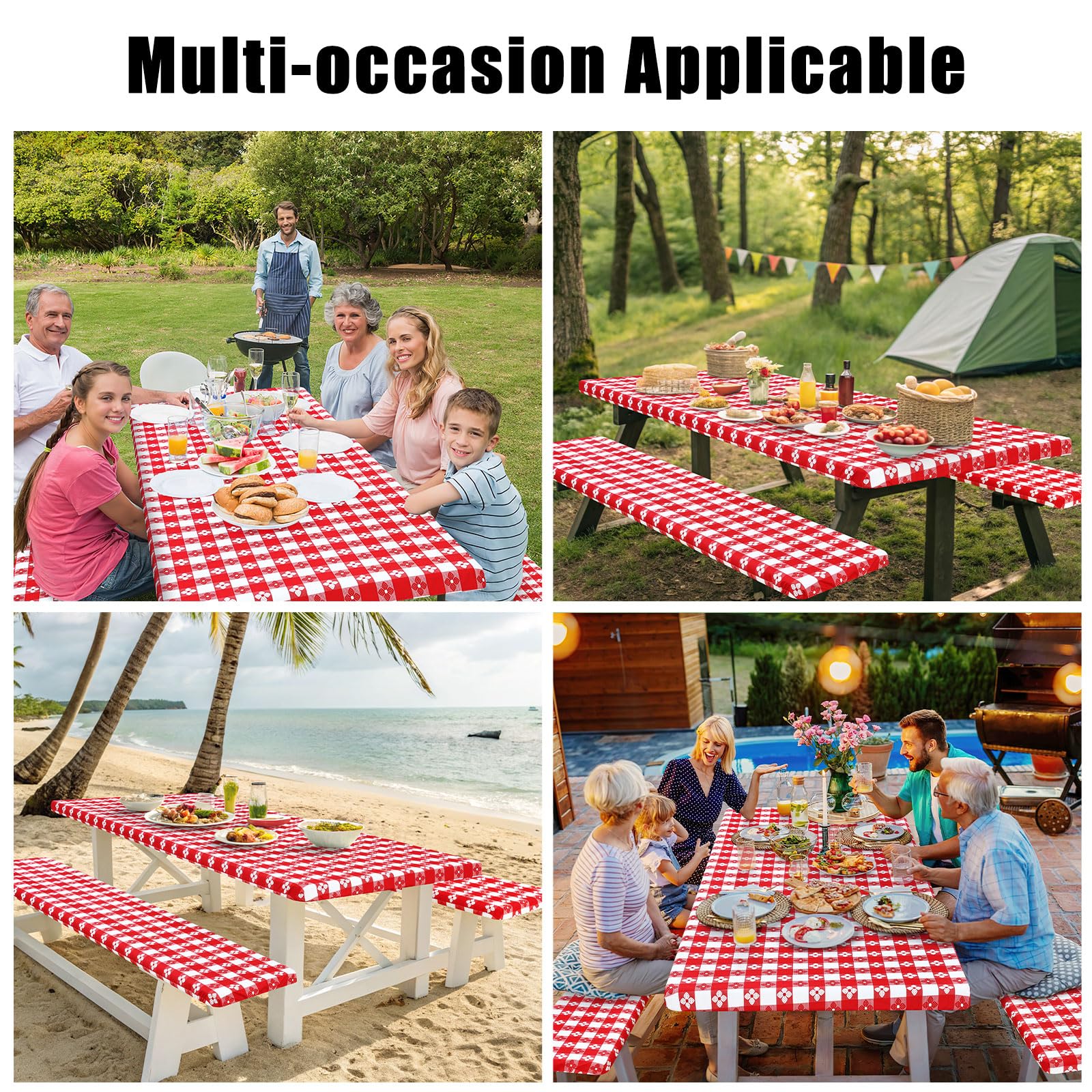 Smiry covers on 6-foot table showing size fit and scale benefit