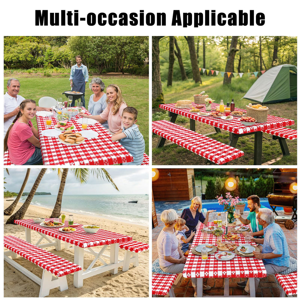 Smiry covers on 6-foot table showing size fit and scale benefit