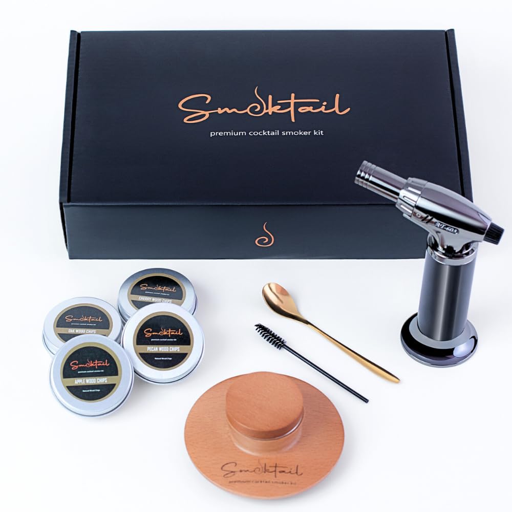 Smoktail elegant gift box open to show premium packaging for gifting