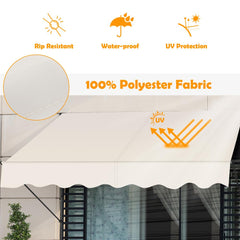 SMONTER close-up of PU-coated fabric highlighting weather resistance