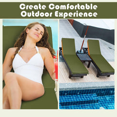 SmoothNovelty cushion on patio lounge showing practical outdoor relaxation setup