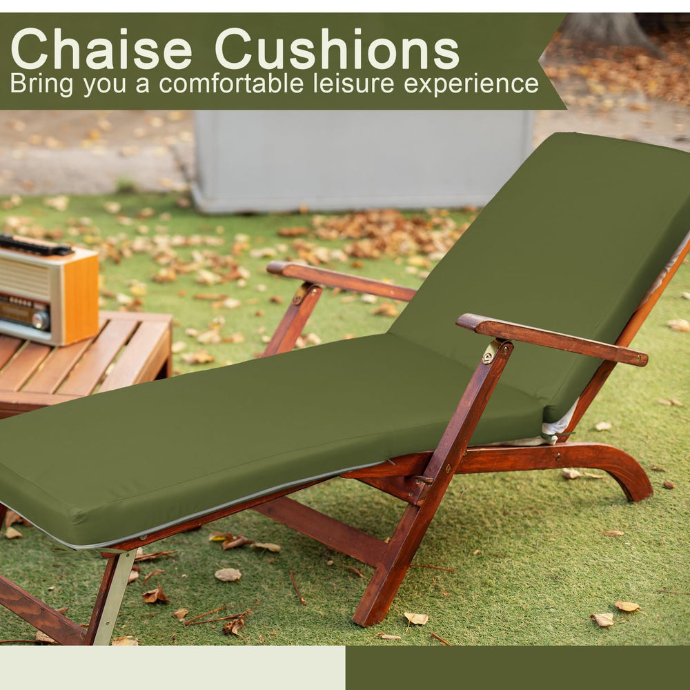 SmoothNovelty cushion next to ruler showing size and fit for standard chaise lounges