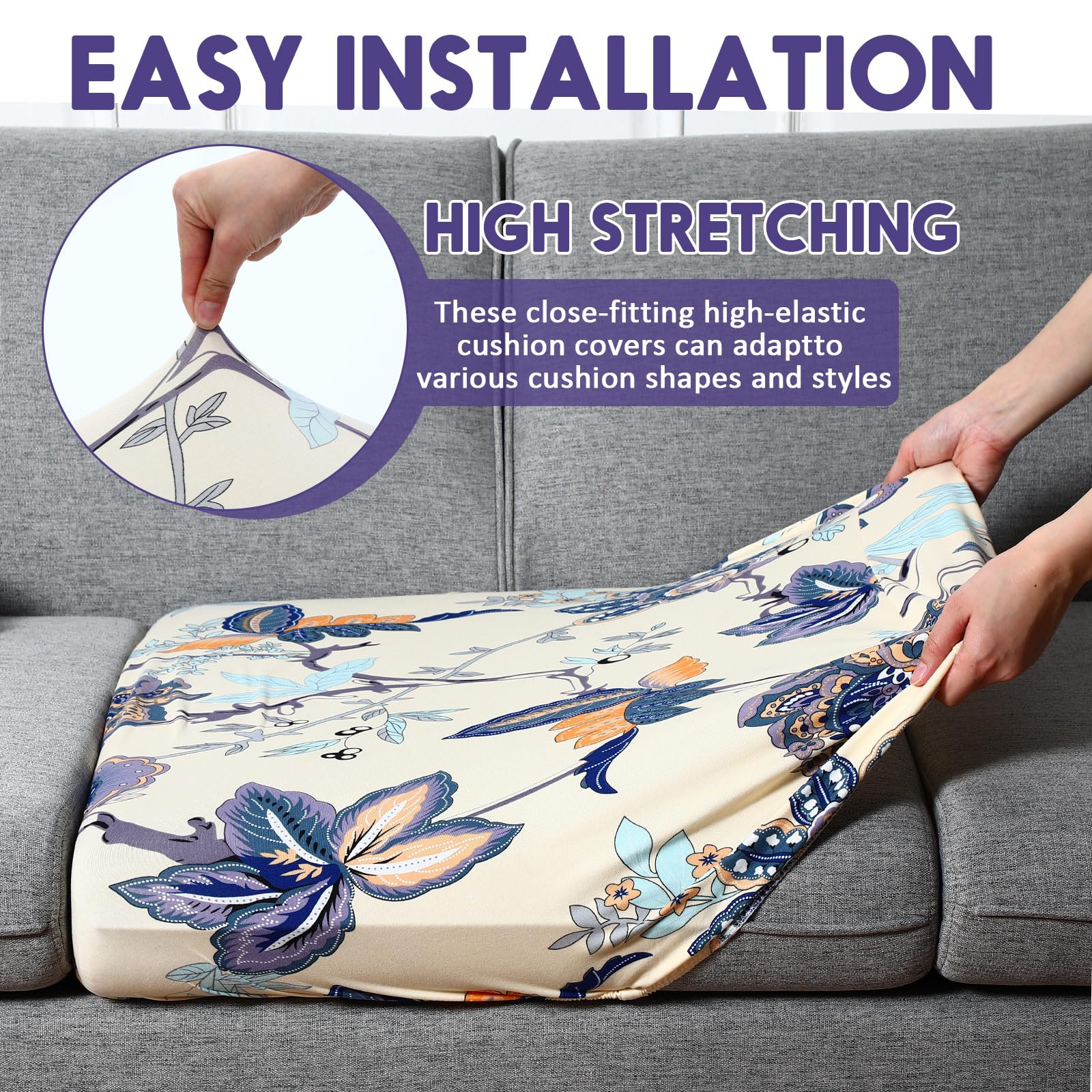 SmoothNovelty cushion next to ruler for size comparison showing compatible measurements and fit clarity