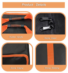 Smyhlf-us double zipper open for fast packing and organized access