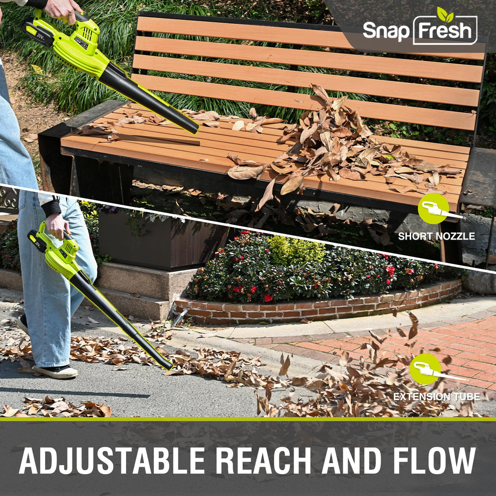 SnapFresh high-efficiency motor close-up showing reliable performance benefit