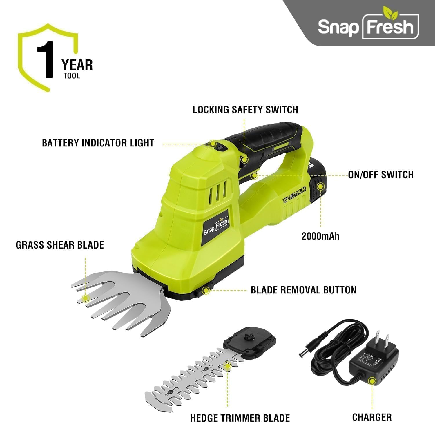 SnapFresh blade edge texture detail demonstrating sharpness and wear resistance
