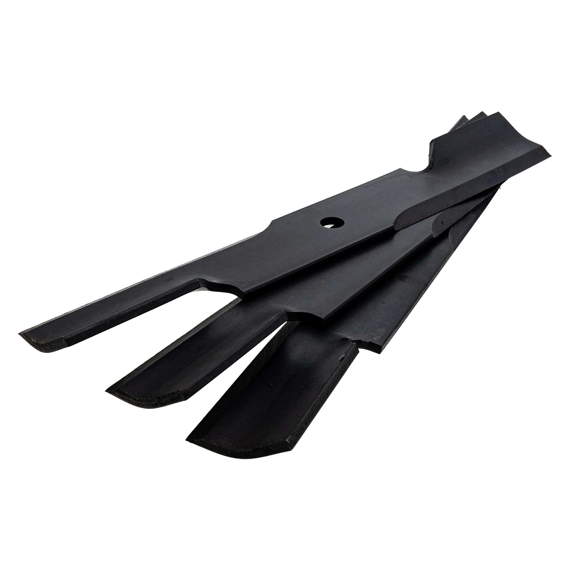 SNAPPER PRO Ferris blades mounted on 52" deck demonstrating proper fit and balance