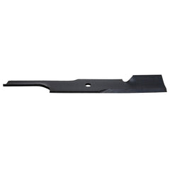 SNAPPER PRO Ferris blades next to ruler showing 18 inch length for accurate sizing