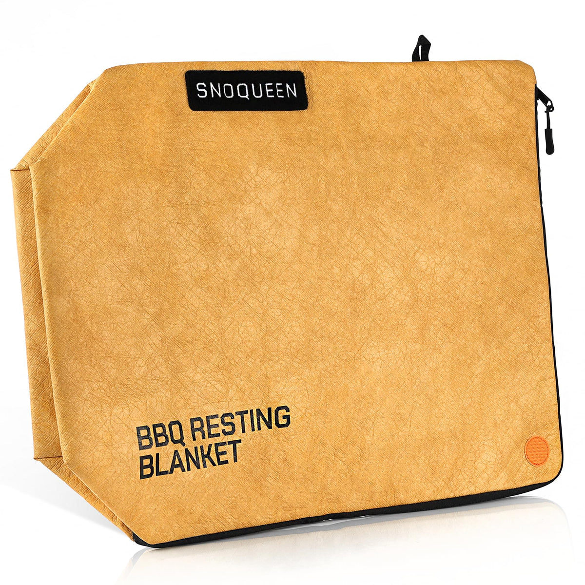 SNOQUEEN front view of two BBQ Blanket PRO bags showing size and durable exterior, improves heat retention