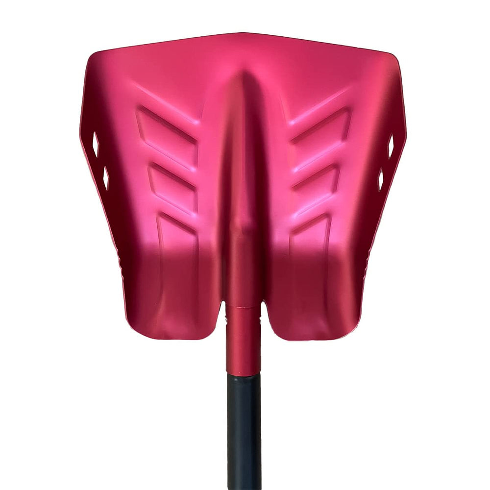 SnowBigDeal collapsed shovel packed compactly for easy transport
