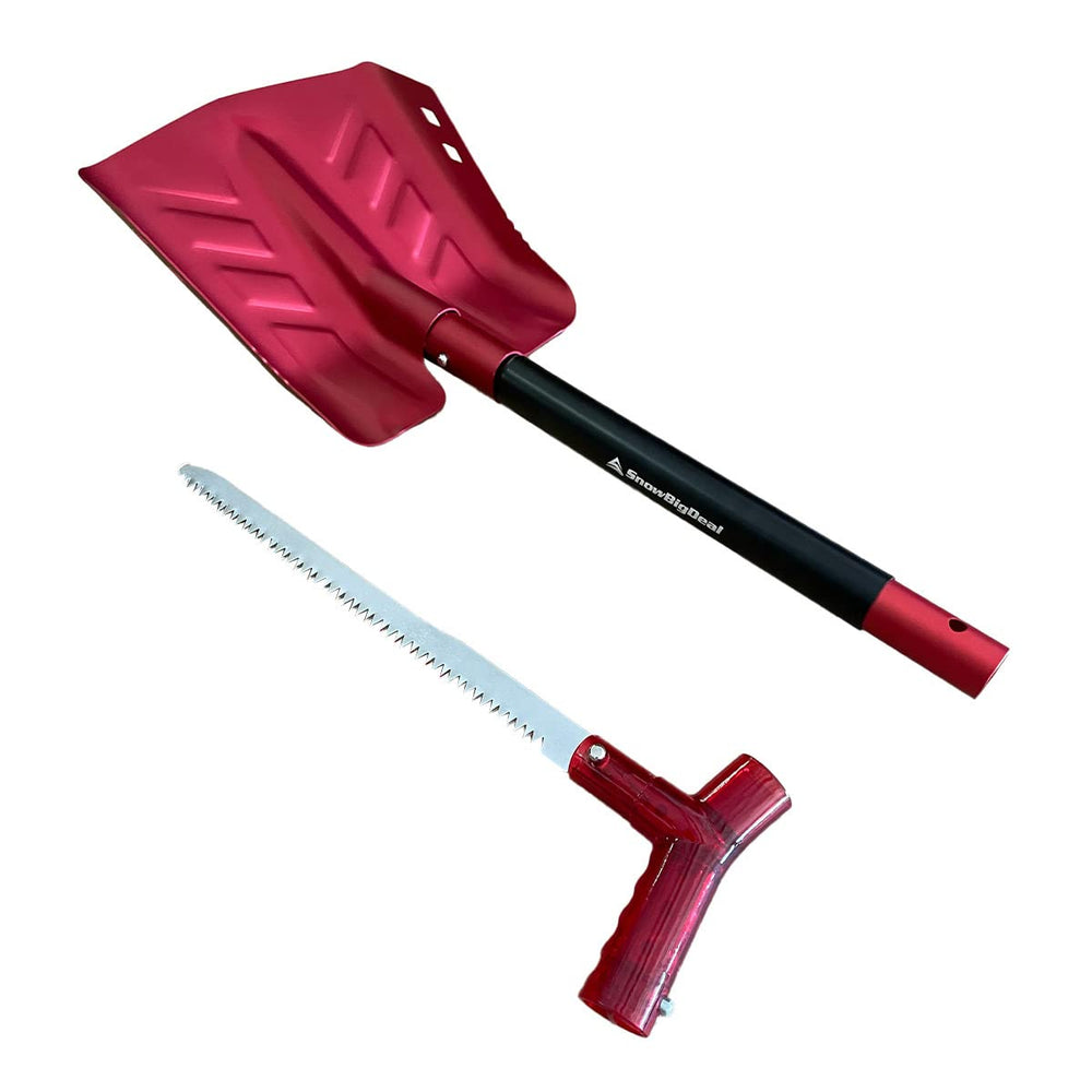 SnowBigDeal front blade view showing durable aluminum and efficient scoop