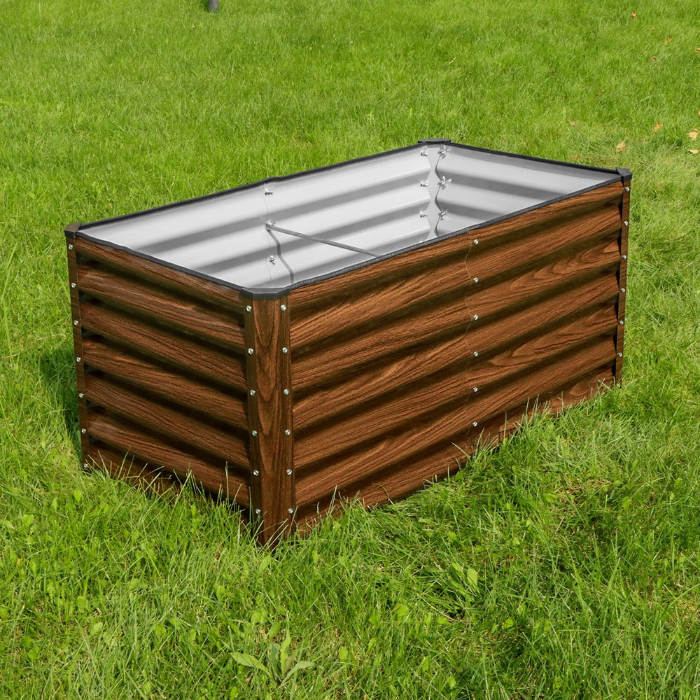 SnugNiture planter in use with vegetables showing easy access benefit