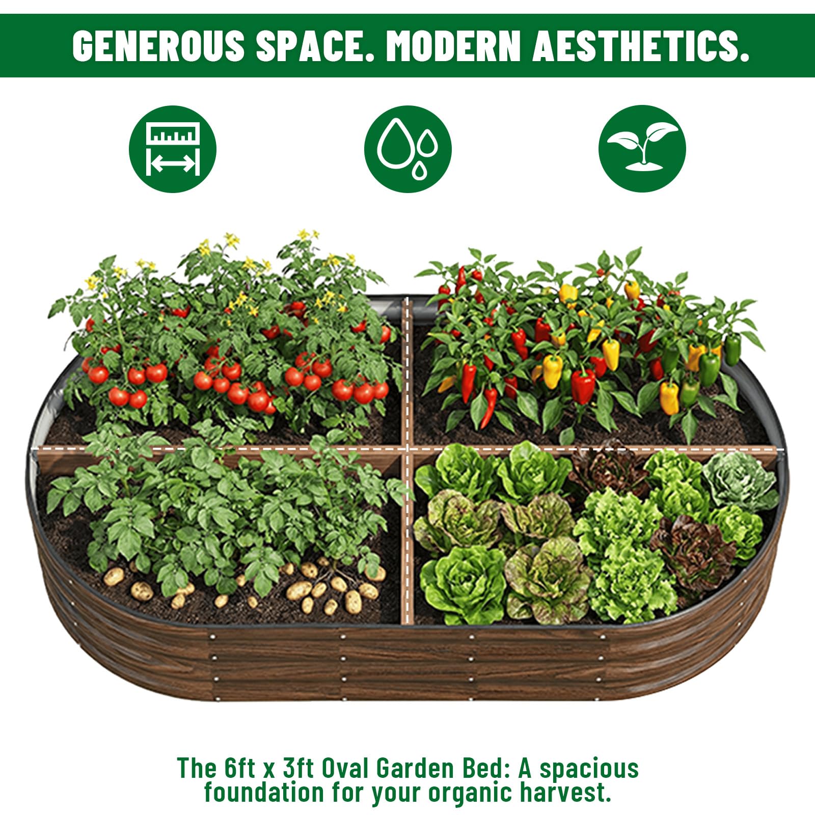 SnugNiture two beds placed in backyard showing efficient use of garden space and visual harmony