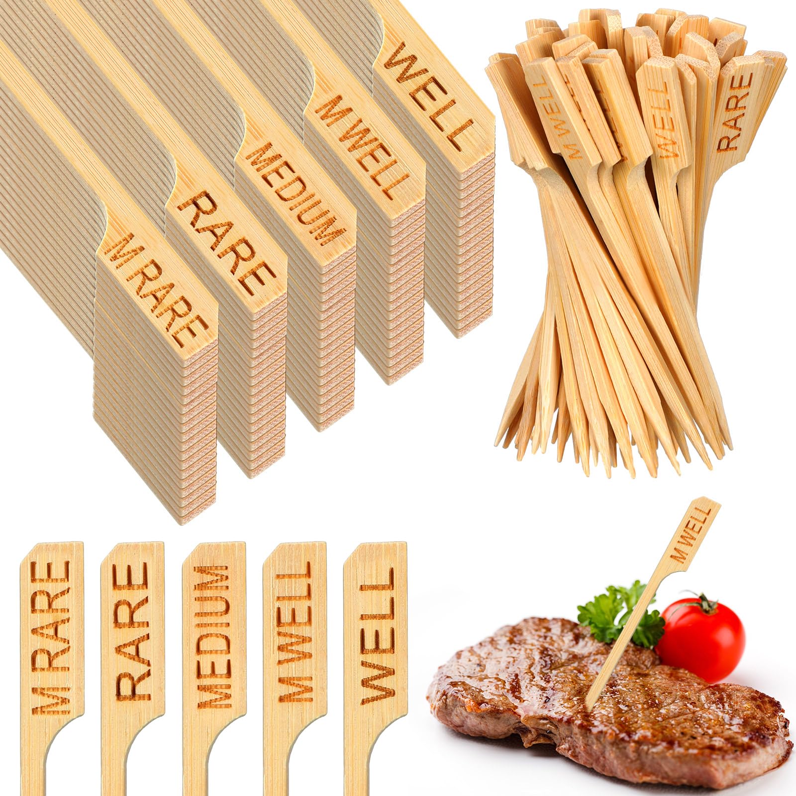 Soaoo front packaging showing 1000 bamboo picks and quantity benefit