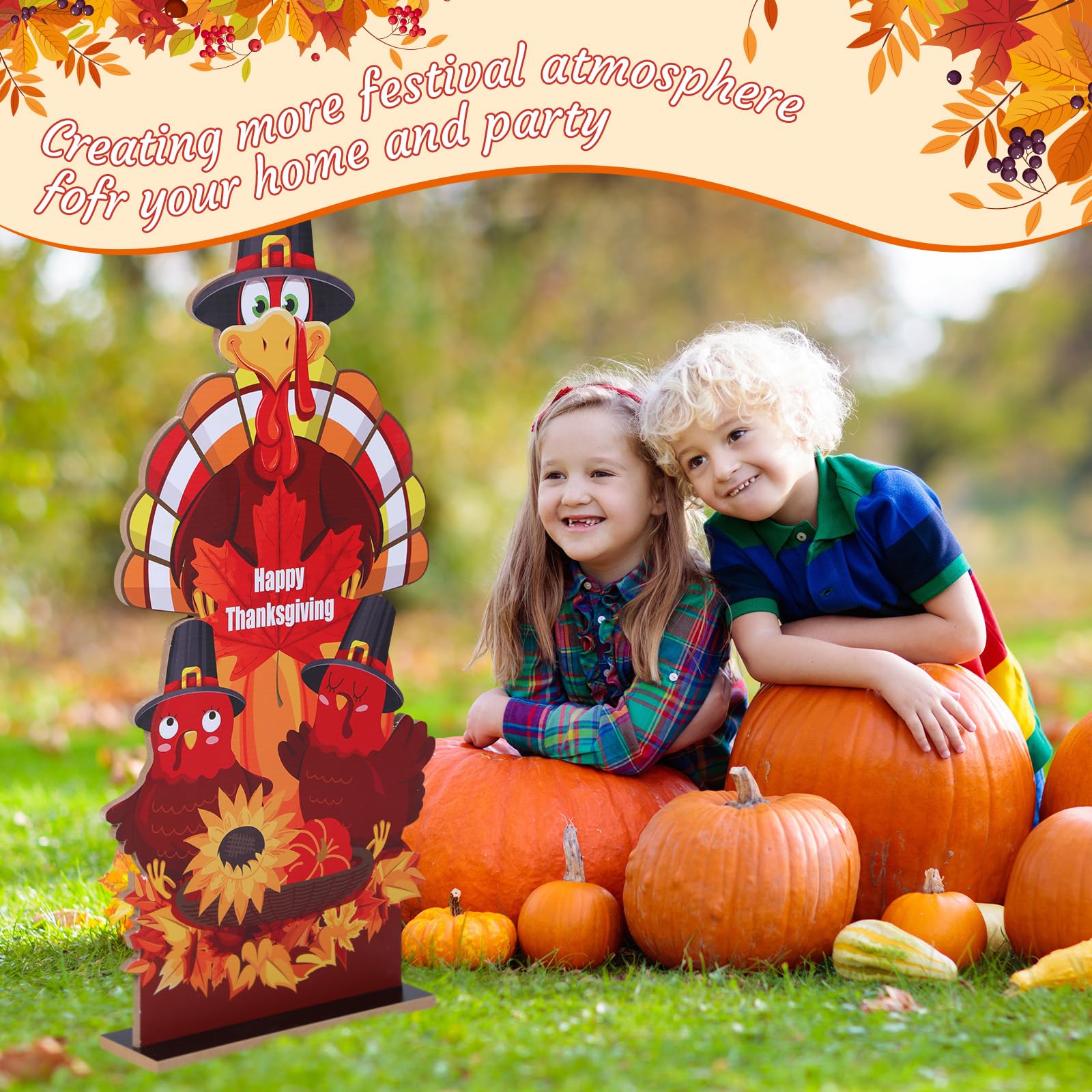 Soaoo lifestyle porch display creating warm, inviting fall entryway