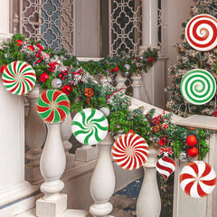 Soaoo ornament beside a hand showing scale and clear visible size for yards