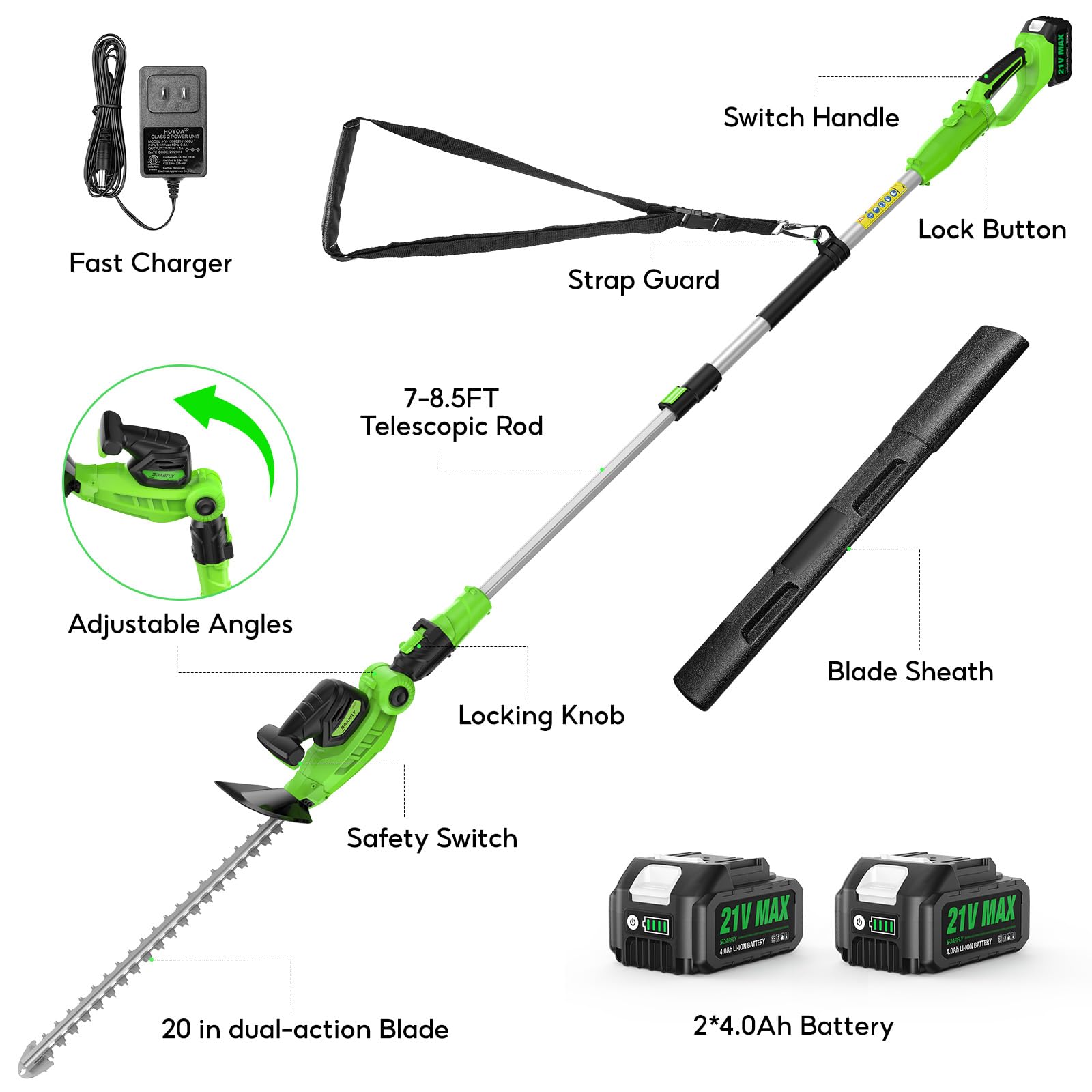 SOARFLY in a garden trimming hedges showing practical yard maintenance benefit