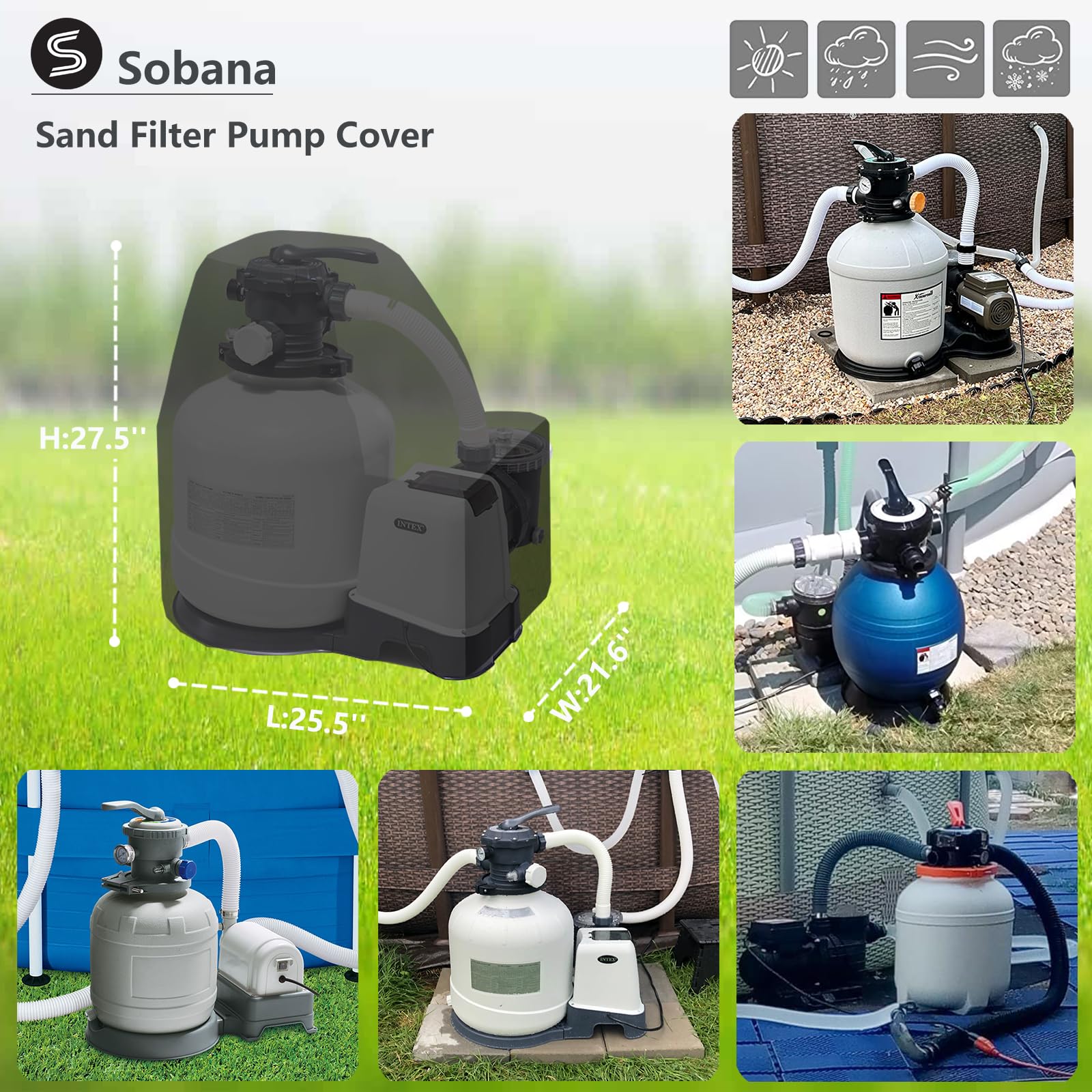 Sobana close-up of 600D fabric texture highlighting durable waterproofing