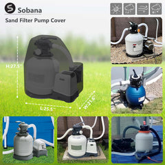 Sobana close-up of 600D fabric texture highlighting durable waterproofing